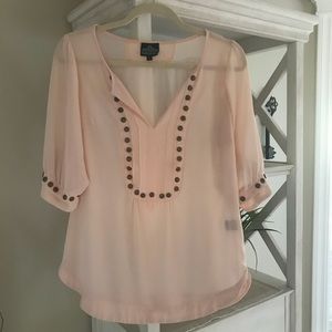 Angie Blush Blouse